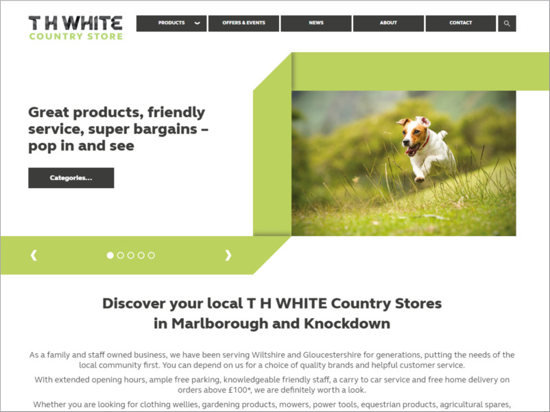 th white country store