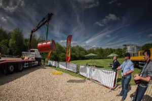 Palfinger UK crane compeition at DAF Ride and Drive event