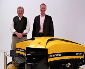 Head of Machinery Imports division Bill Johnston, with General Manager Clive Carter