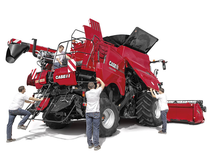 CASE IH COVERS YOU FOR 4 YEARS OR 4,000 HOURS