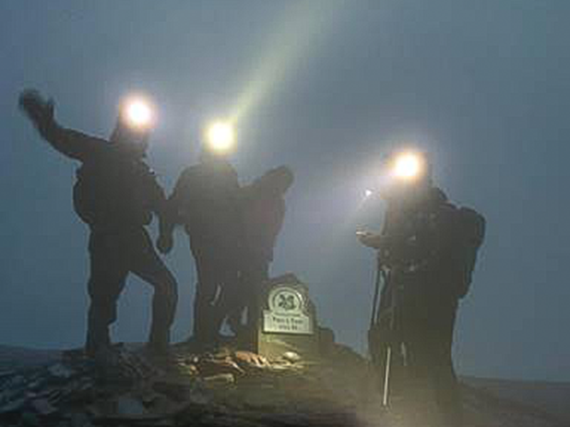 10 Peaks Challenge in aid of the Youth Adventure Trust