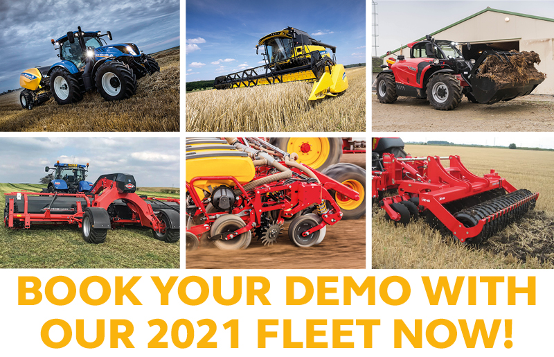 BOOK YOUR DEMO WITH OUR 2021 FLEET NOW!