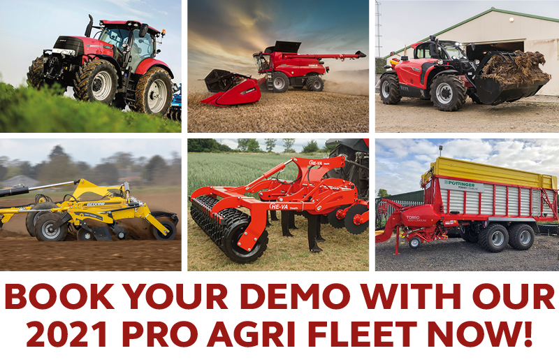 BOOK YOUR DEMO WITH OUR 2021 PRO AGRI FLEET NOW!