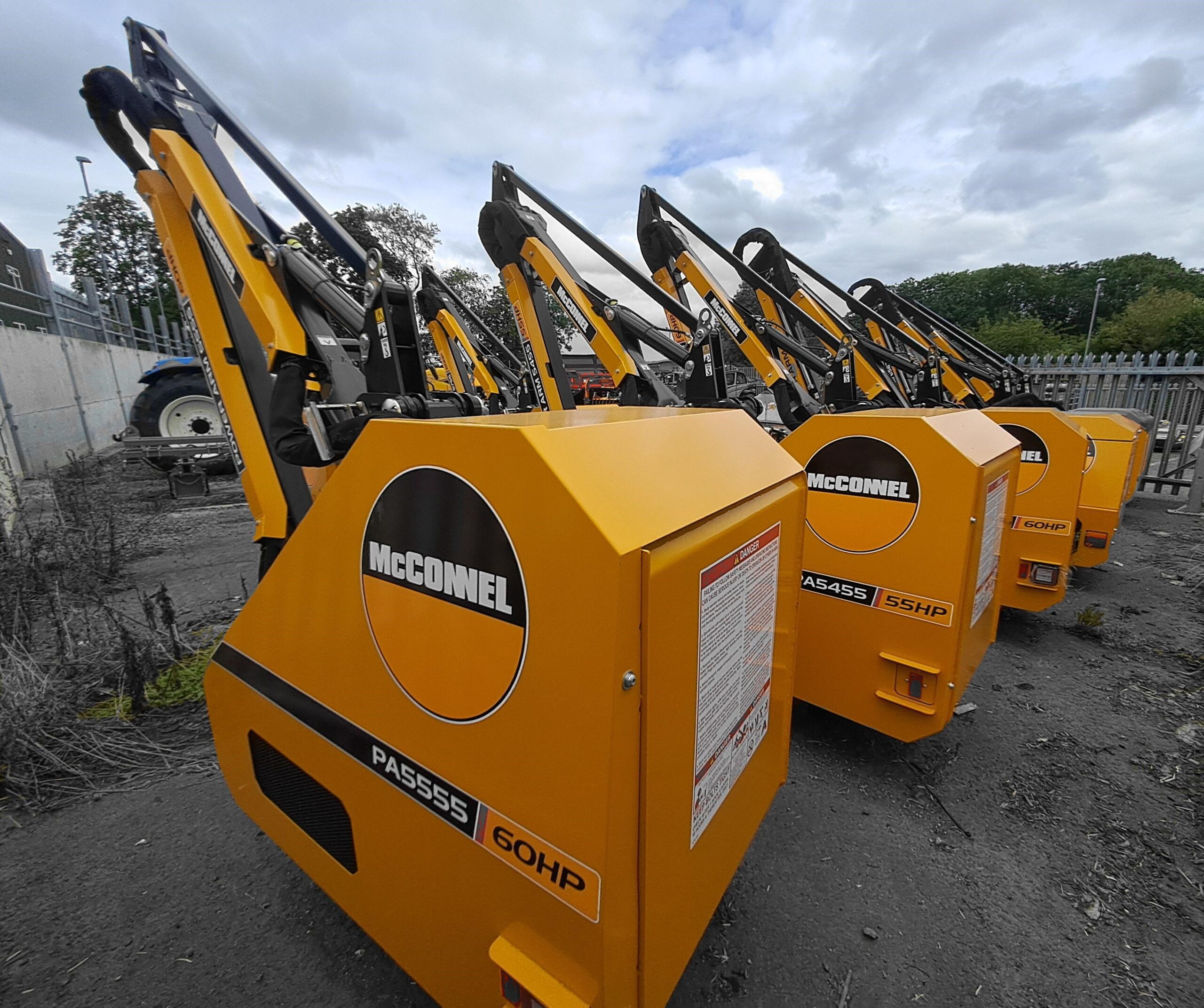 Power up a McConnel for Hedge Cutting Season